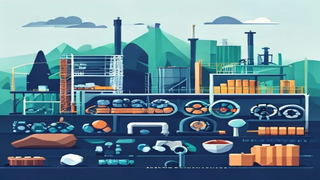 Chaîne d'approvisionnement en matières premières critiques et recyclage de métaux, illustrant le Critical Raw Materials Act