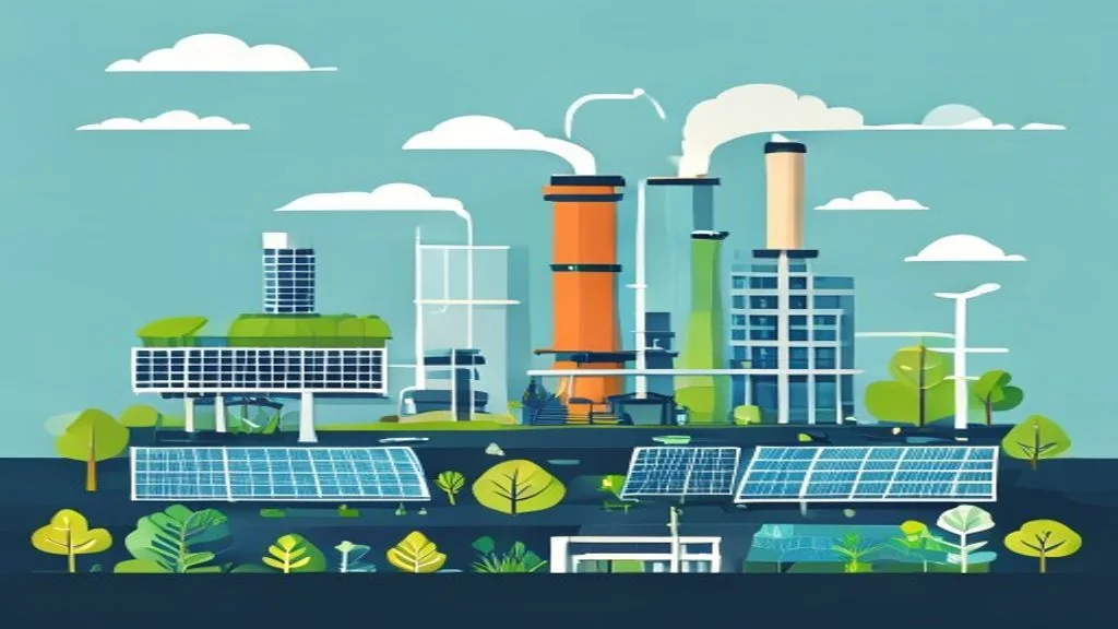 Chaleur renouvelable (biomasse, géothermie, solaire thermique) alimentant un réseau de chaleur, illustrant le Fonds Chaleur de l'ADEME