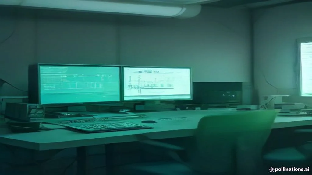 Salle de contrôle du réseau électrique, illustration éditoriale sur l'effacement de consommation